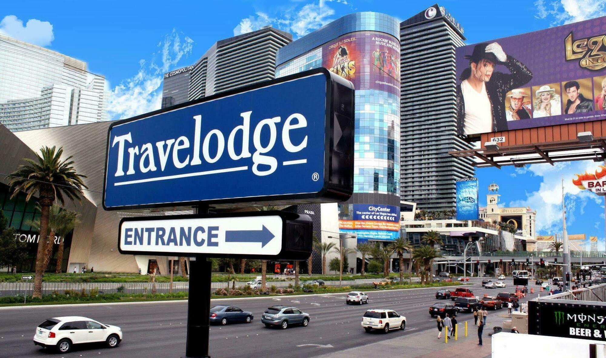 Travelodge By Wyndham Las Vegas Center Strip Eksteriør billede